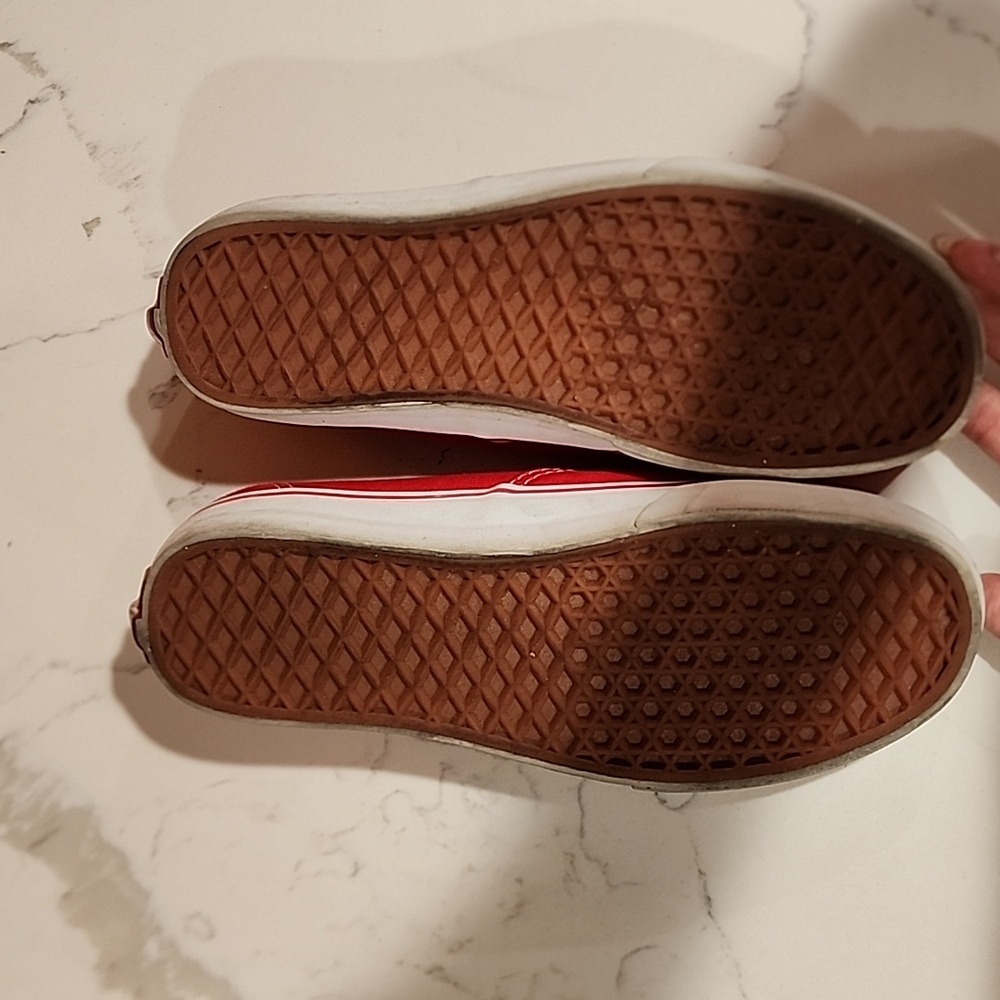 Red Vans - Picture 5 of 6